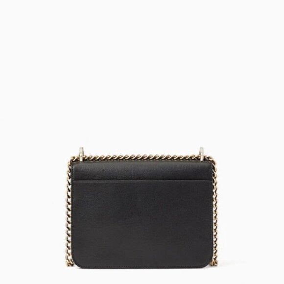 Kate Spade Remi Flap Chain Crossbody Box Bag Black NWT - Picture 5 of 16